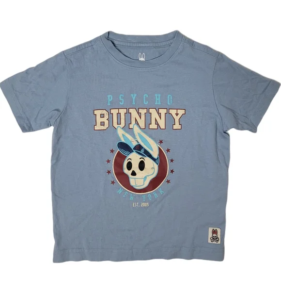 Psycho Bunny Maglietta Uomo Rob Graphic - 100% Cotone Pima, Manica Corta - 4